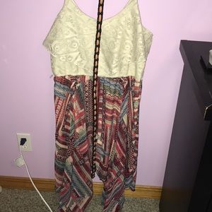 Red white and blue dress!